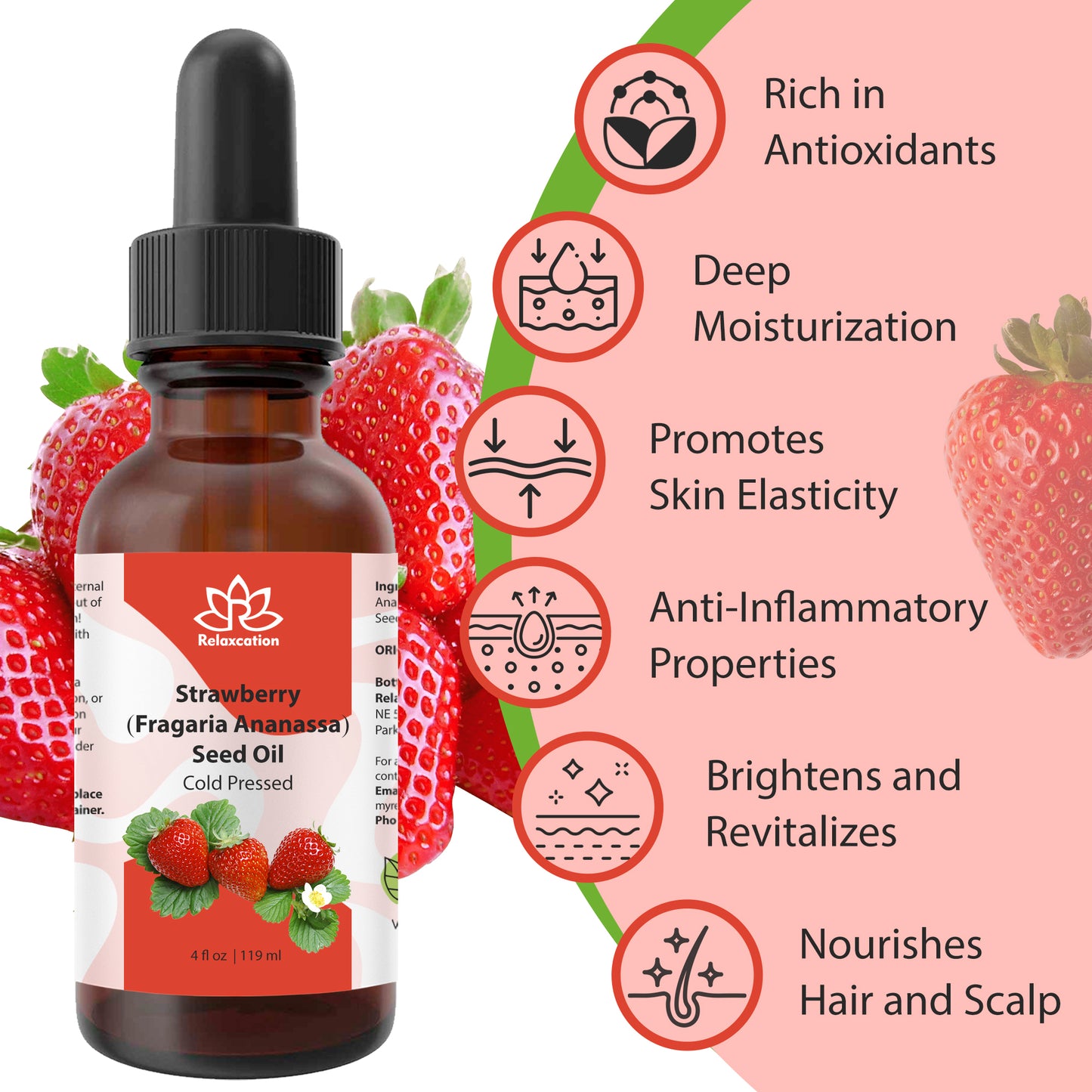 Pure Strawberry Seed Oil