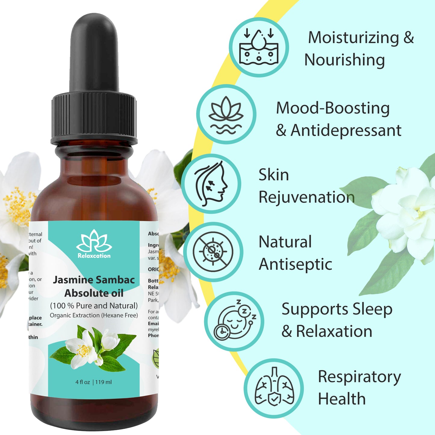 Pure Jasmine  Essential Oil