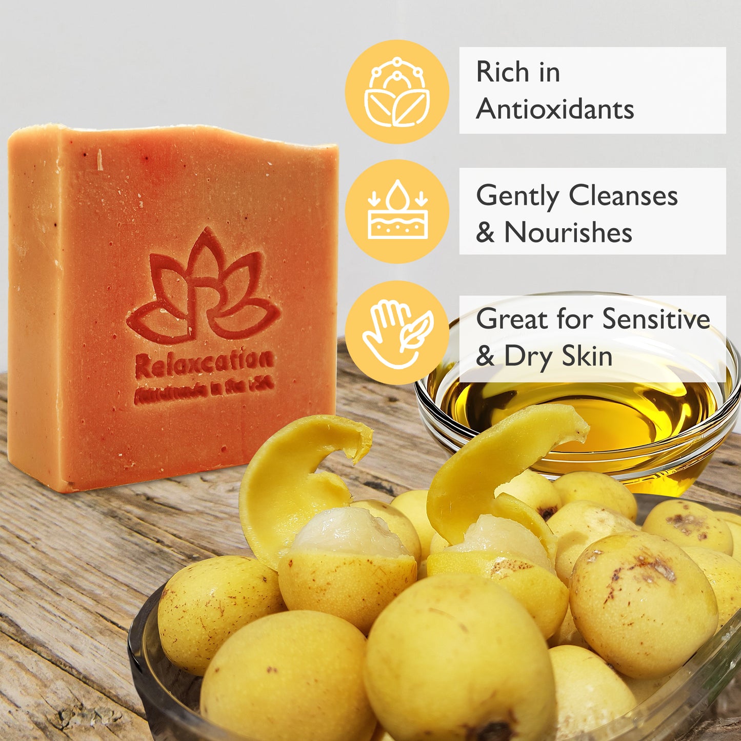 Marula & Olive Hydrating Soap Bar