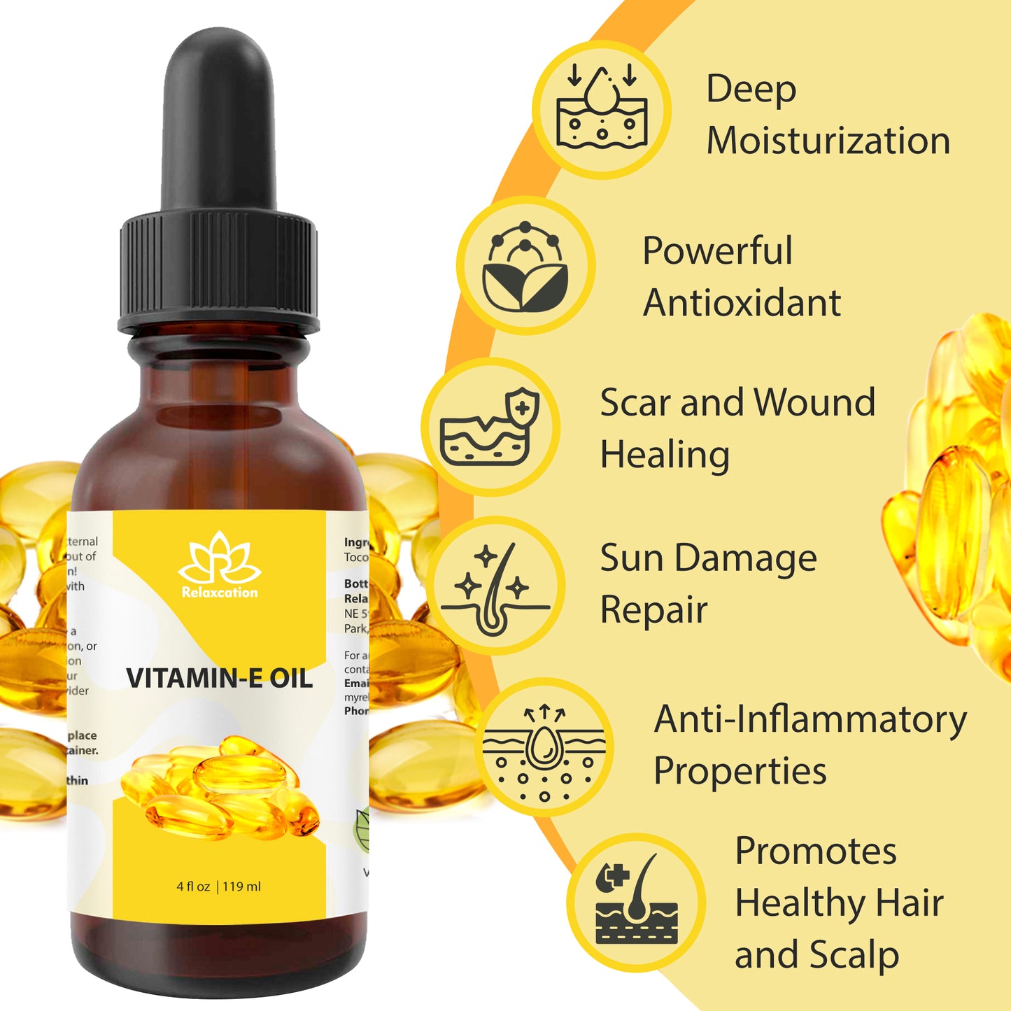 Vitamin E Oil – Ultra Moisture & Defense