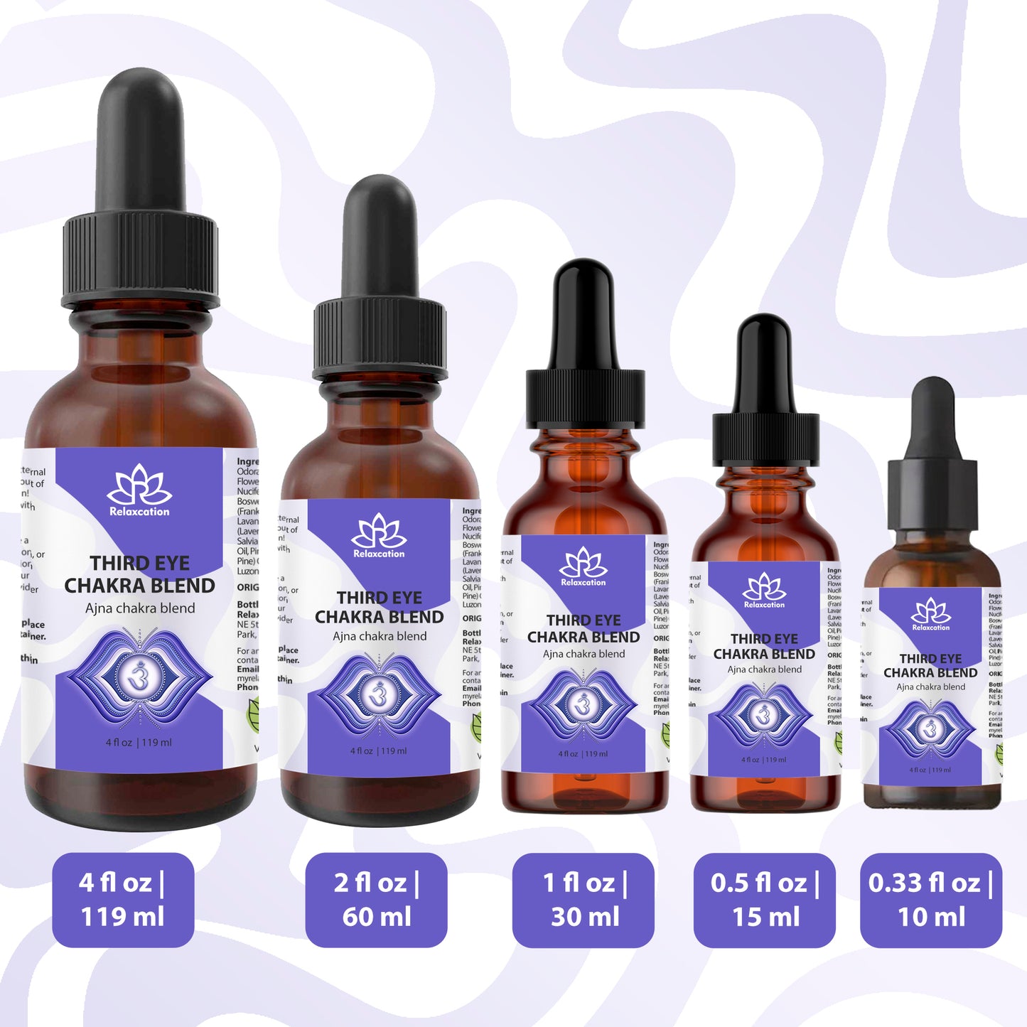 Third Eye Chakra Essential Oil Blend – Ajna