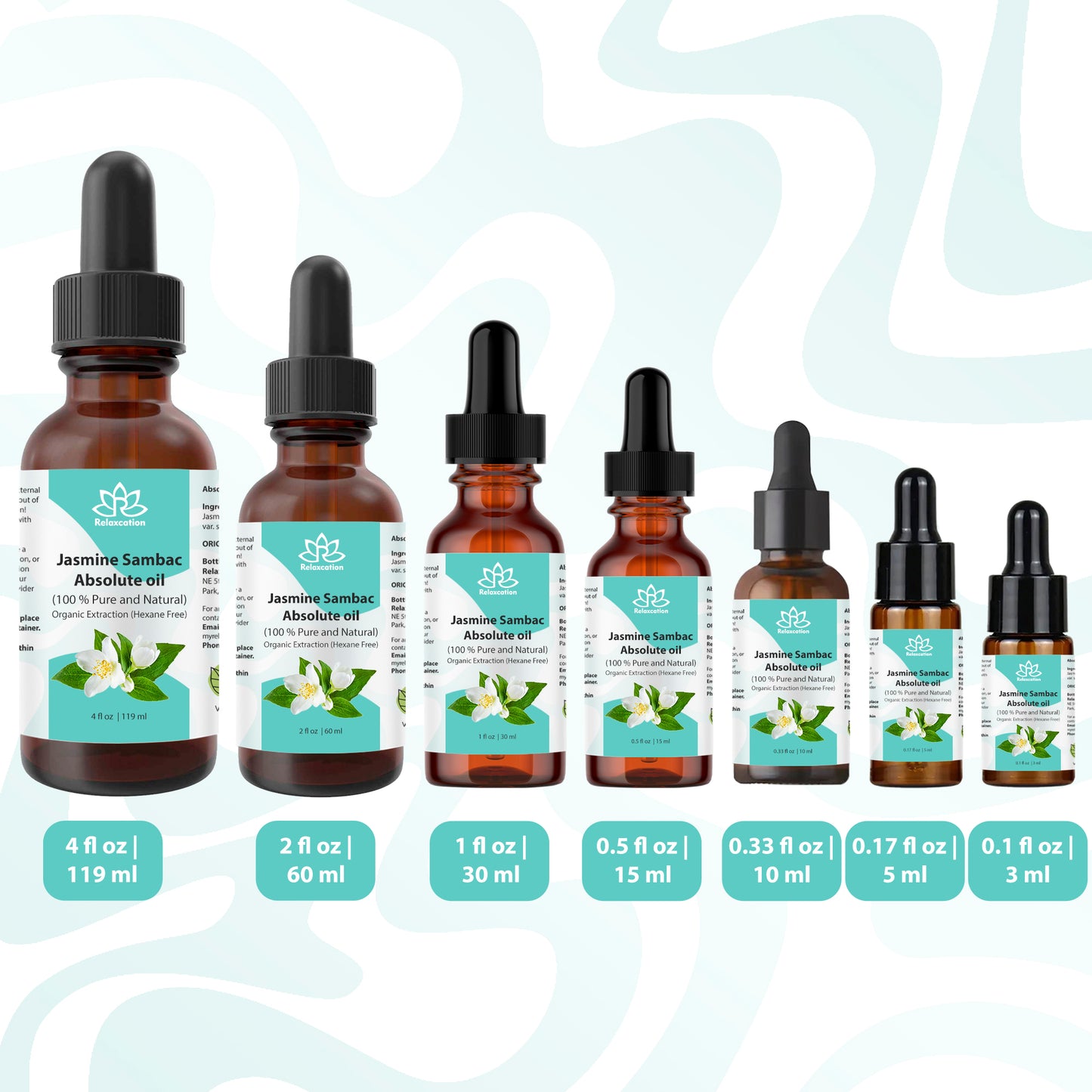 Pure Jasmine  Essential Oil