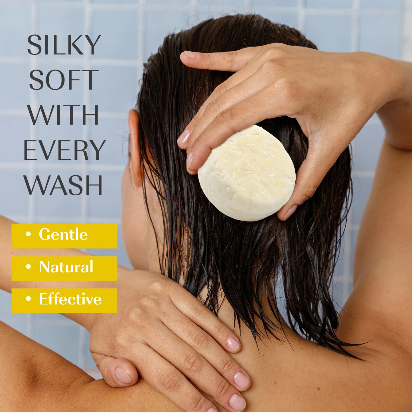 Marula oil SOLID Shampoo Bar for Hair Growth - For Curly Hair, Damaged or Dry