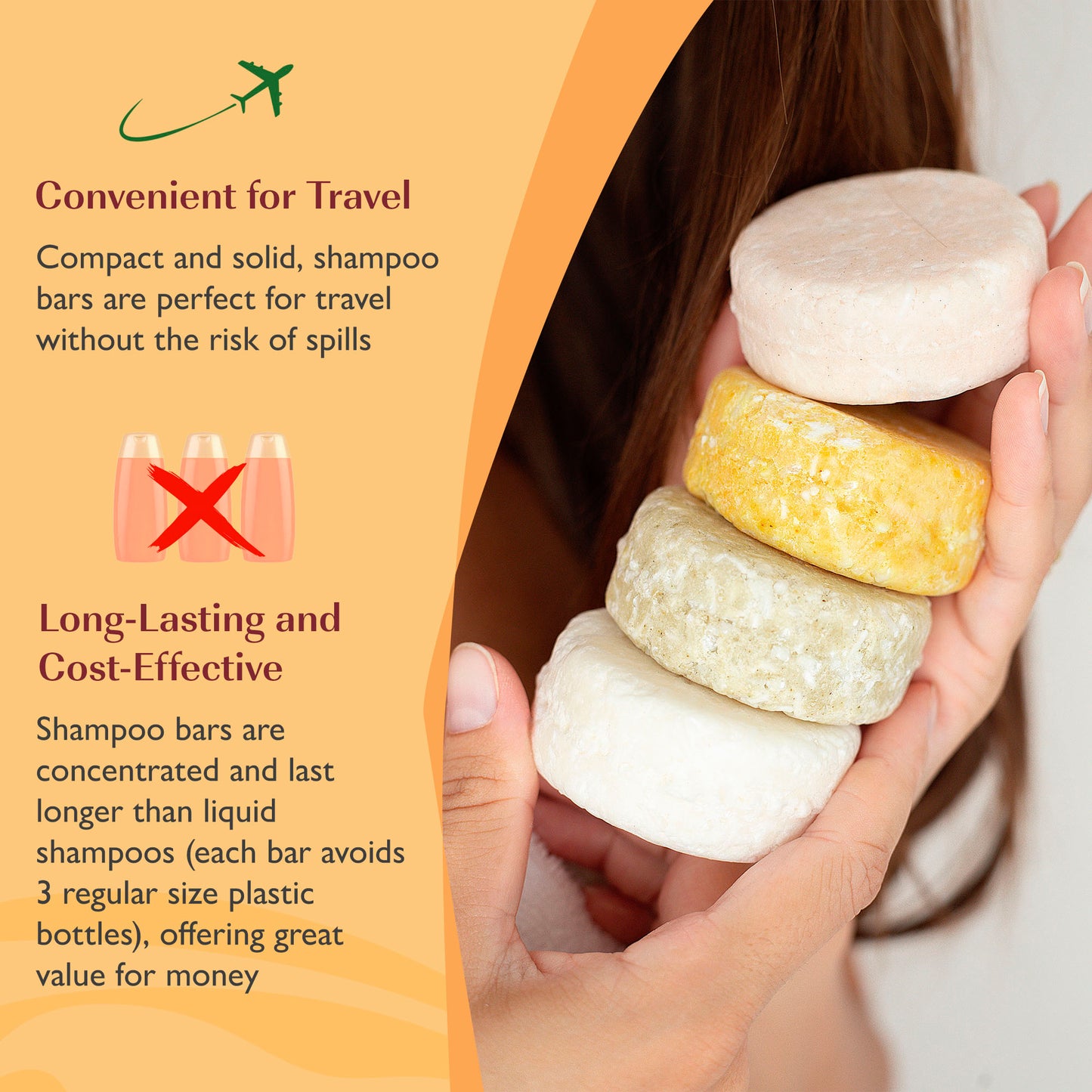 Batana Oil Shampoo Bar and Conditioner Bar for Hair Growth