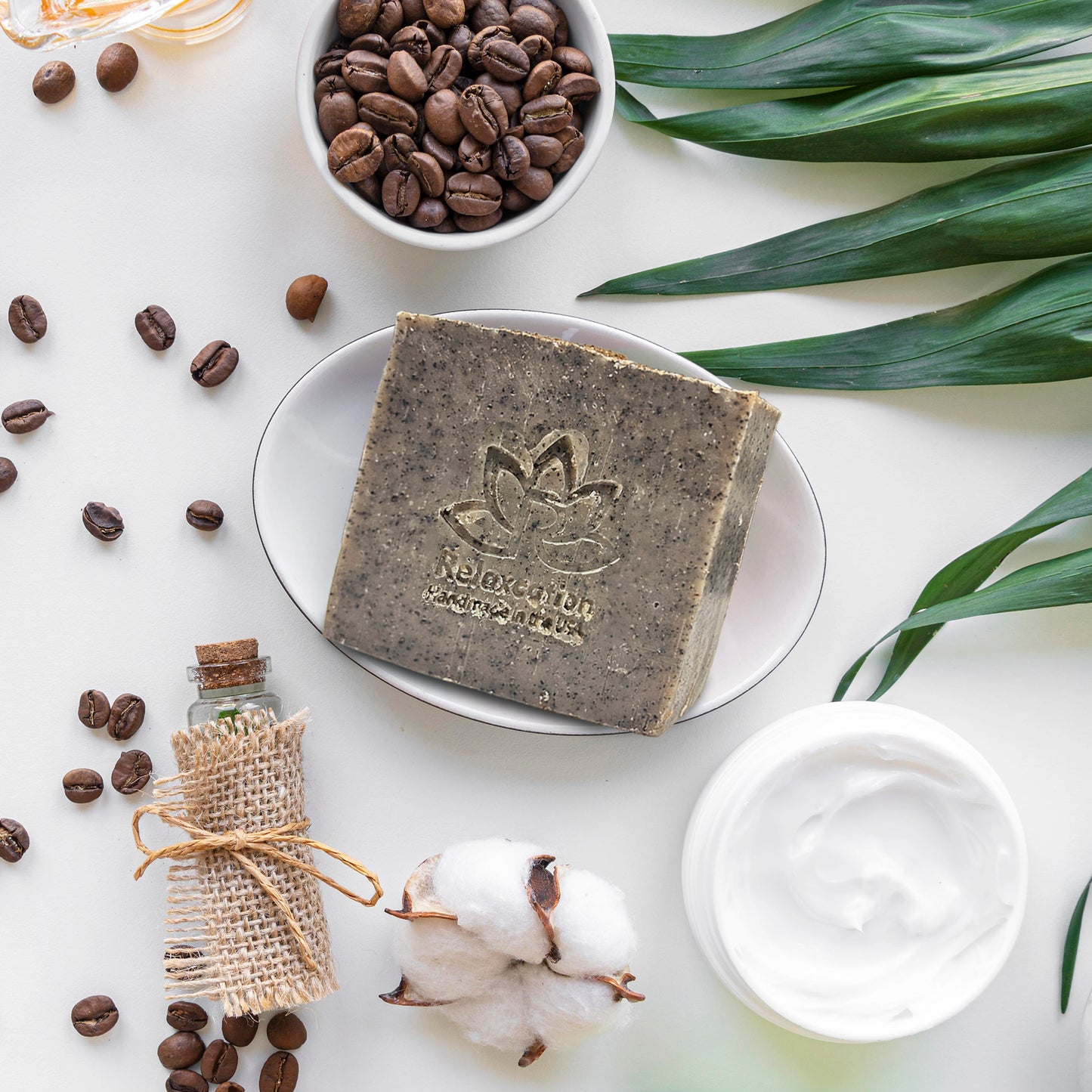 Coffee Scrub Natural Soap Bar - Exfoliating