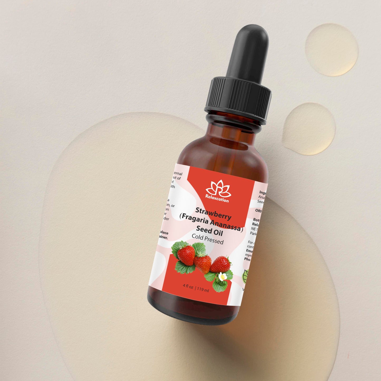 Pure Strawberry Seed Oil