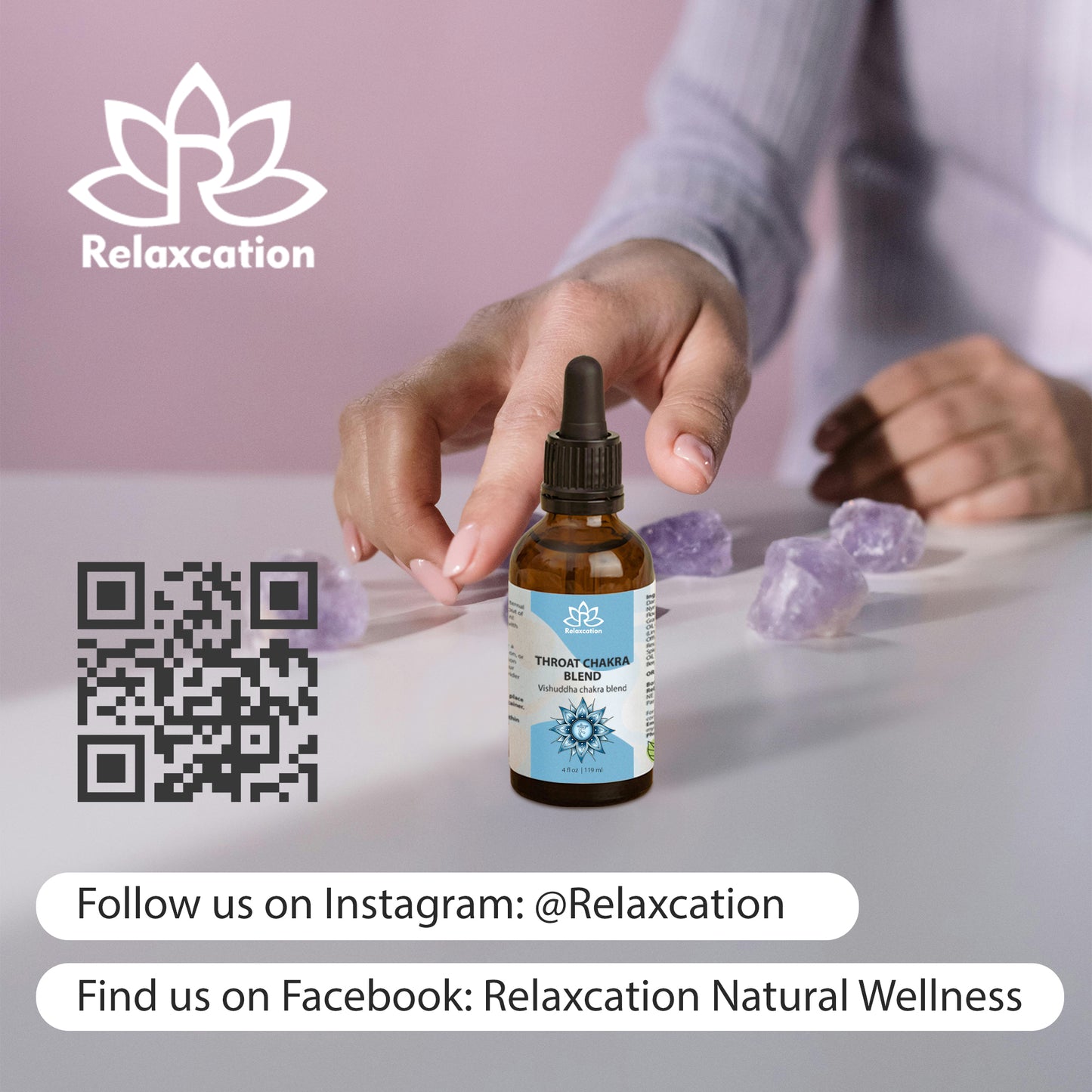 Throat Chakra Essential Oil Blend – Vishuddha
