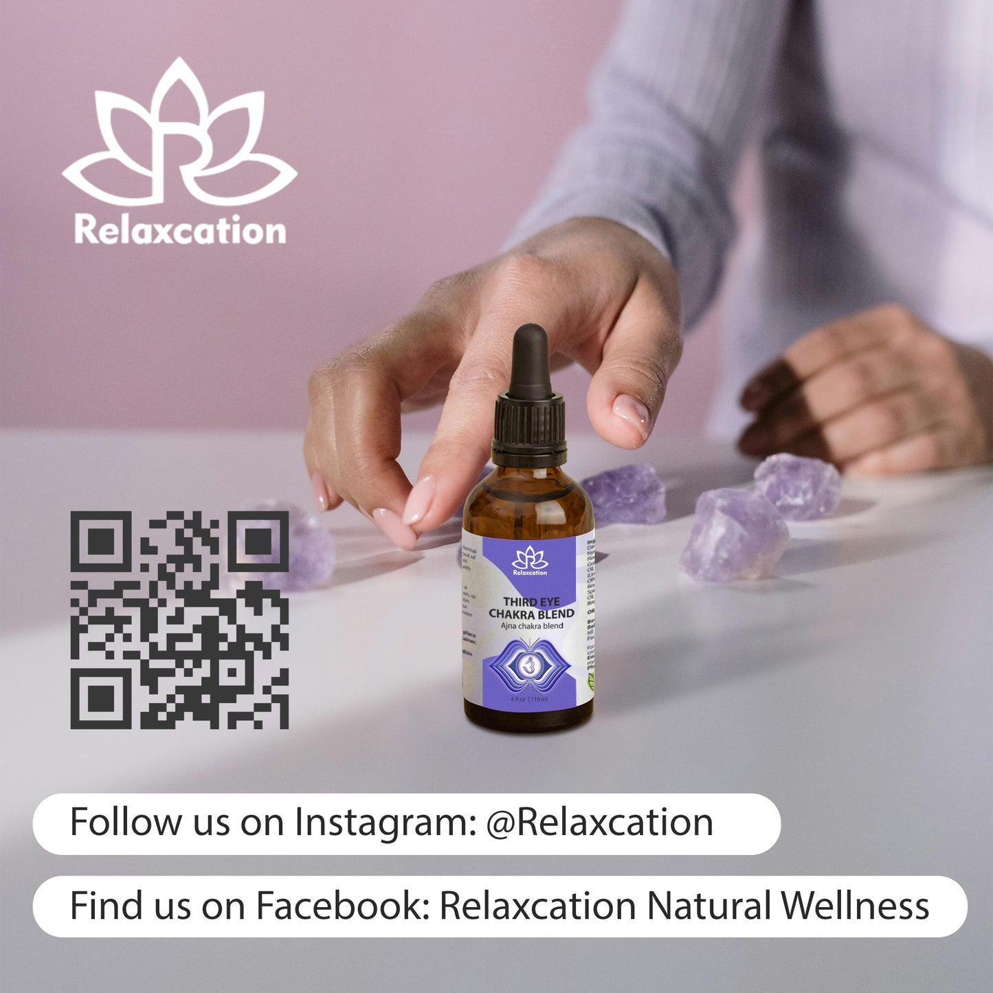 Third Eye Chakra Essential Oil Blend – Ajna