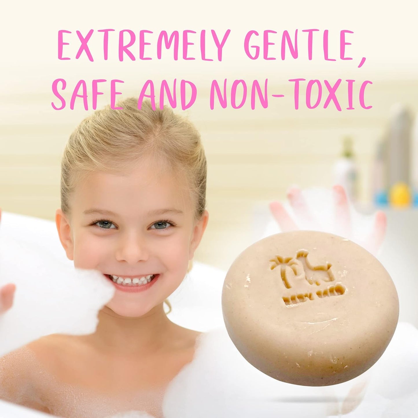 Baby Soap Bars with Greek Yogurt and Coconut Milk (Set of 3)