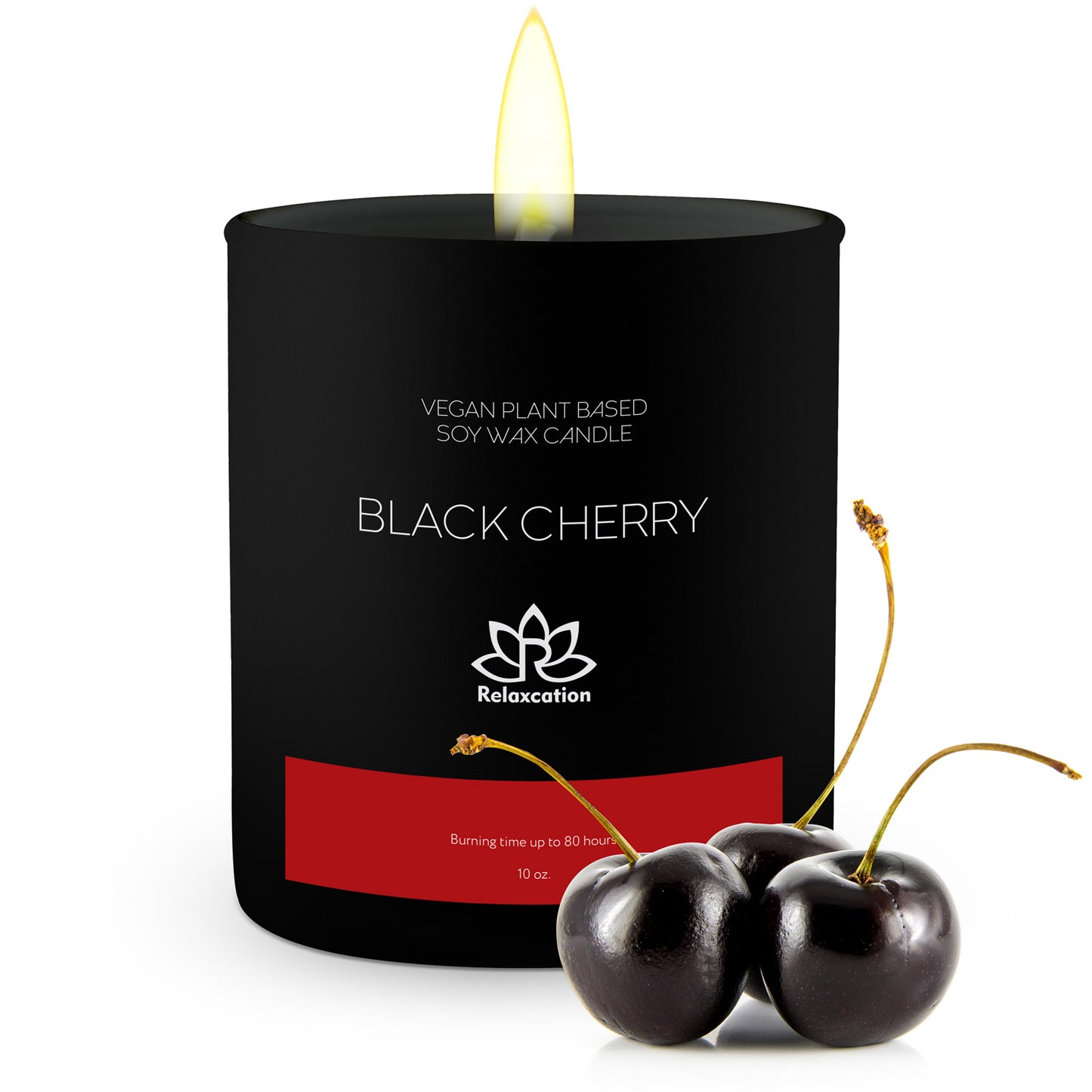 FREE CANDLE Soy Wax Candle in Glass Jar (10 oz)