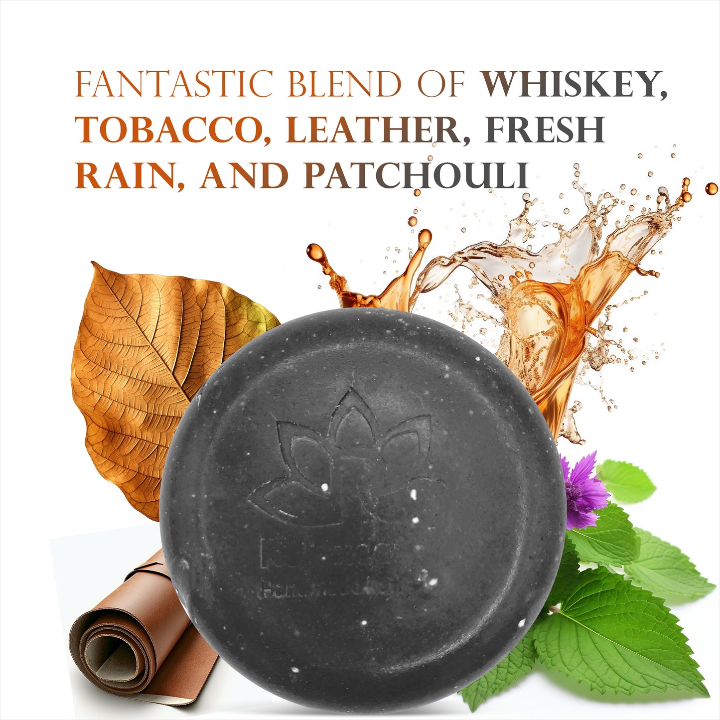 Black Charcoal Dead Sea Salt Soap