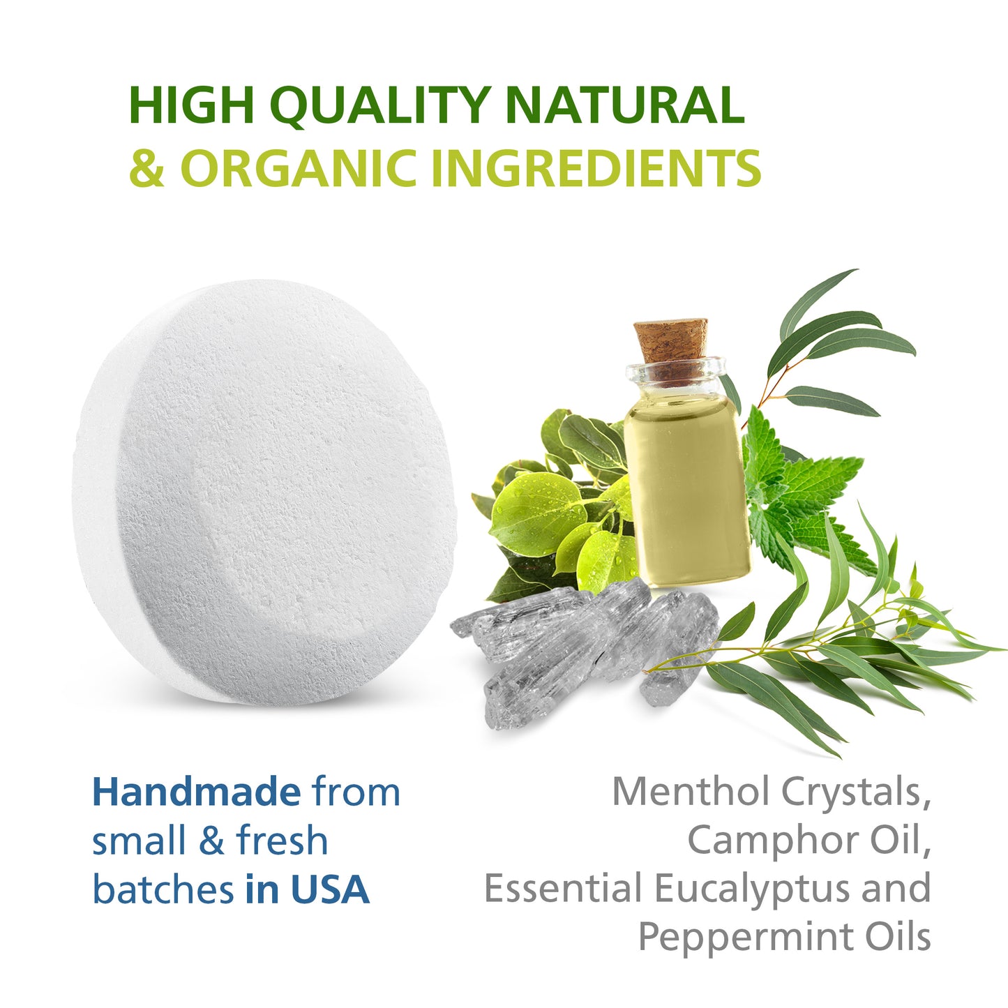 All-Natural Shower Steamers Tablets - Extra Strong 2 oz/each 12 Set