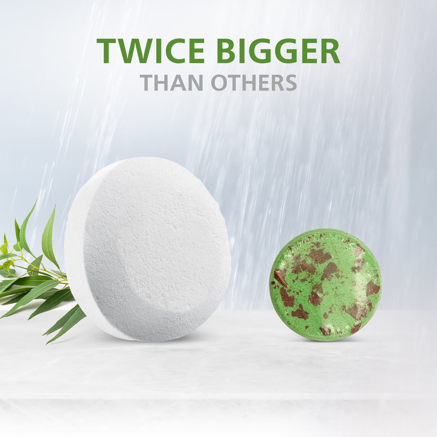 Organic Shower Steamers Extra Strong Set of 6