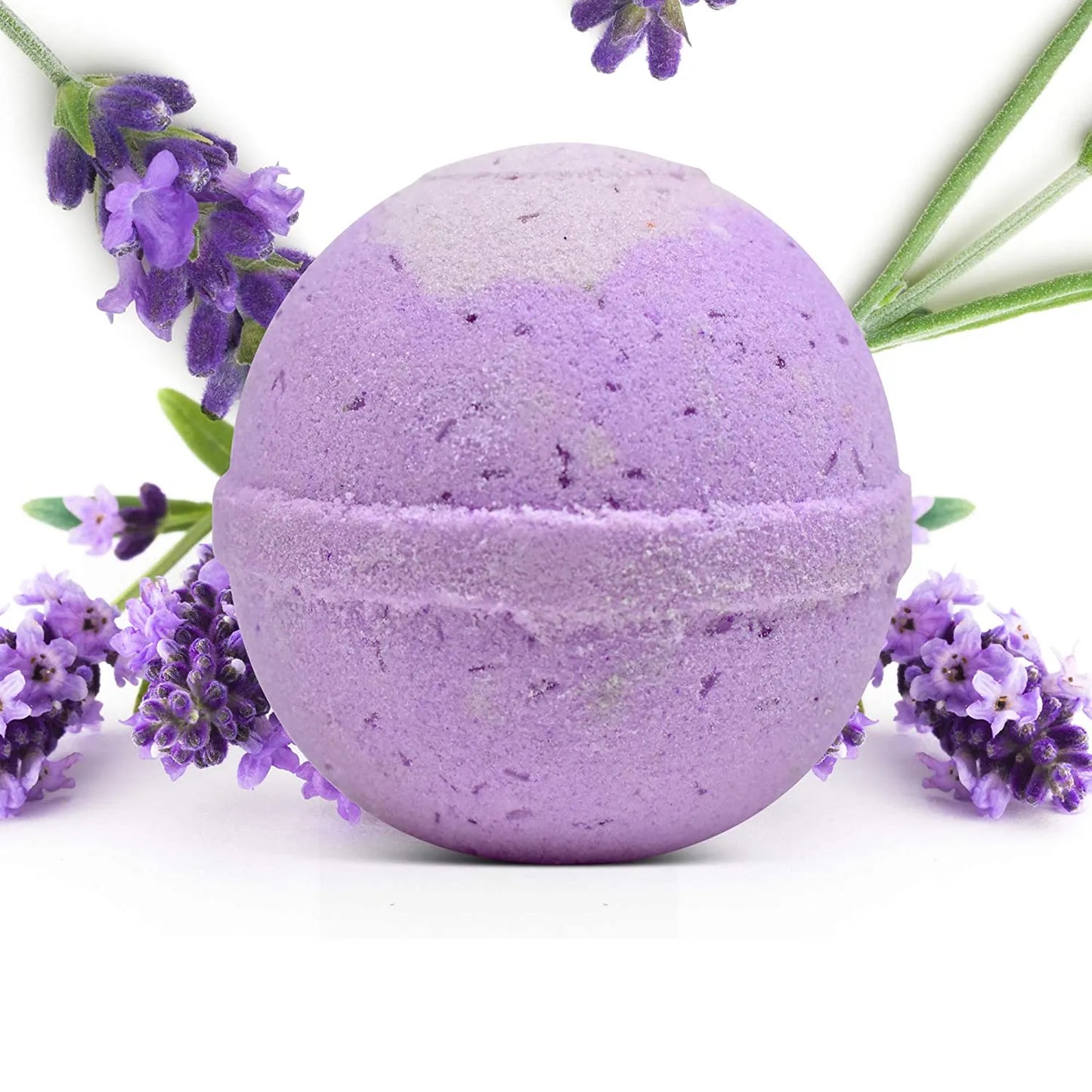 "Lavender" Organic Bath Bomb in kraft box - 5 oz