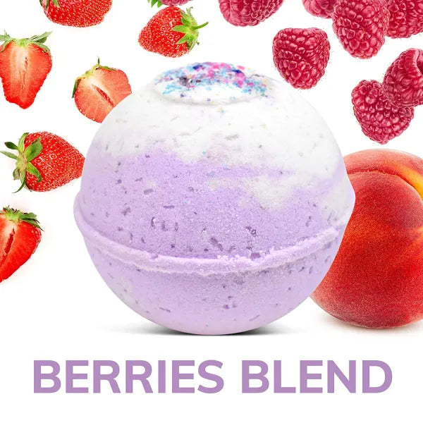 "Unicorn Poop" Organic Bath Bomb in kraft box - 5 oz