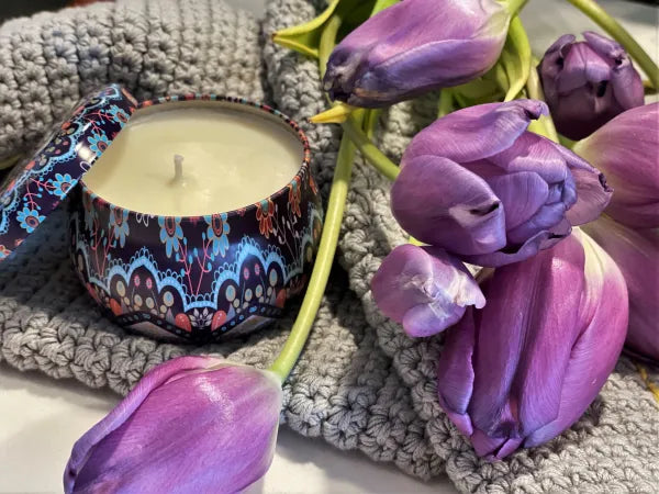 Aloha Orchid Soy Wax Candle in Tin Jar (6 oz)