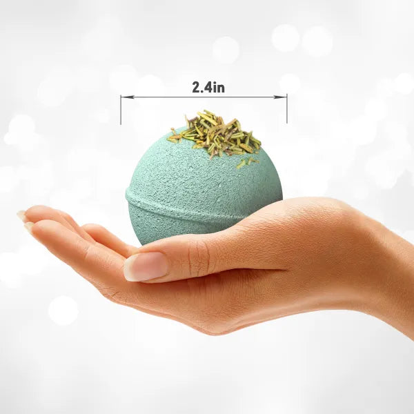 All-Natural Organic Bath Bombs - Relaxing 6 Set