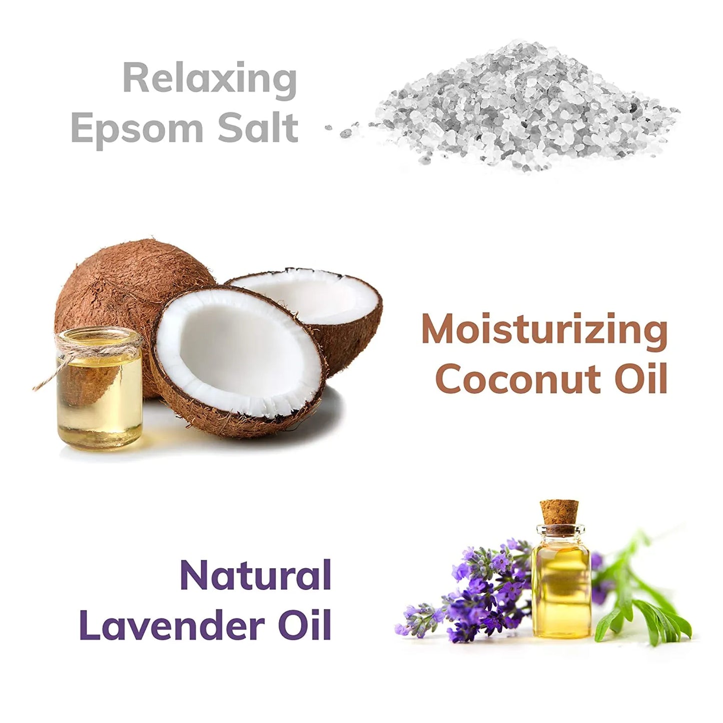 "Lavender" Organic Bath Bomb in kraft box - 5 oz