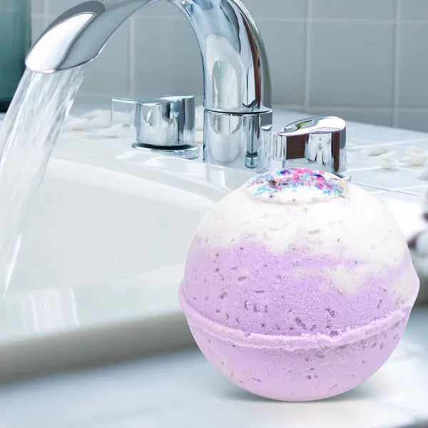 "Unicorn Poop" Organic Bath Bomb in kraft box - 5 oz