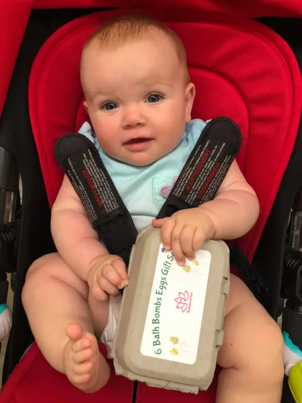 Easter Eggs Bath Bombs for Kids - 6 Pack Gift Set