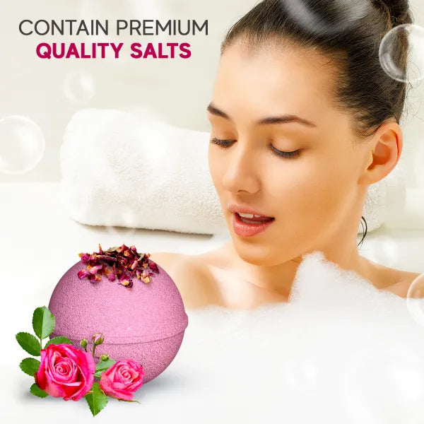 All-Natural Organic Bath Bombs - Relaxing 6 Set