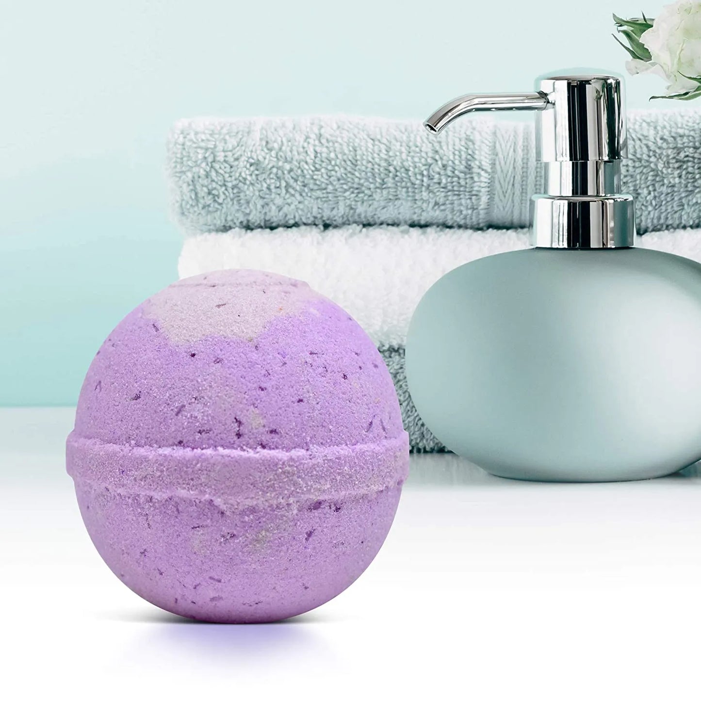 "Lavender" Organic Bath Bomb in kraft box - 5 oz