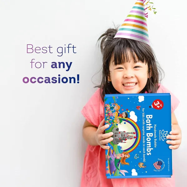 Bath Bombs for Kids with Surprise Cool Mystery Toys Toys Inside