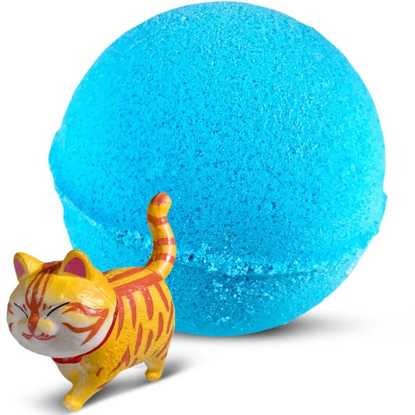 Big Cat Toy Bath Bomb for Kids with Surprise Inside