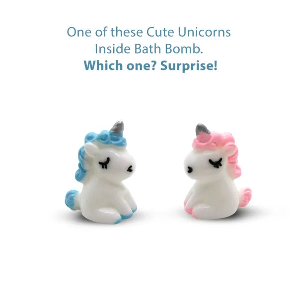 Cute Unicorn Toy Bath Bomb for Kids with Surprise Inside