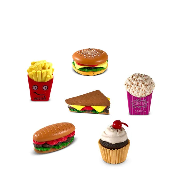 Bath Bombs for Kids with Surprise Fast Food Toys Inside