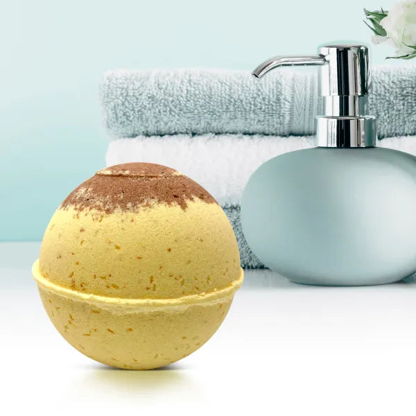 "Frankincense" Organic Bath Bomb in kraft box - 5 oz