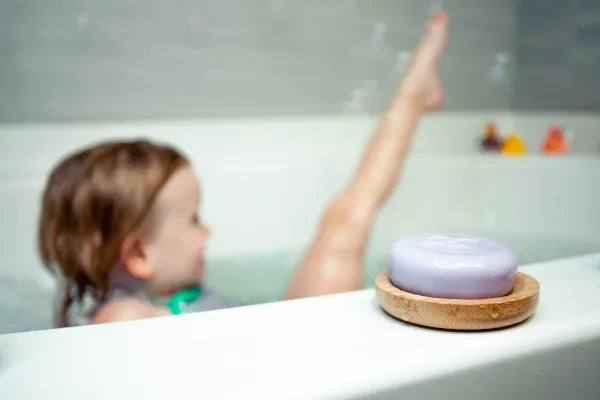 Lavender Chamomile Natural Baby Soap Bar for Kids - Calming and Relaxing