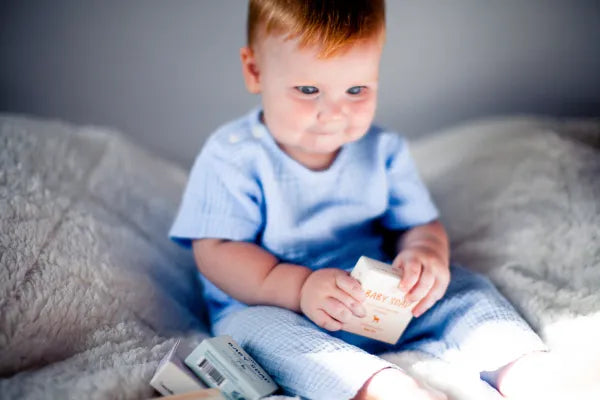Organic Baby Soap Bar with Goat Milk and Honey