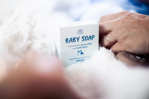 Organic Baby Soap Bar with Coconut Milk and Greek Yogurt