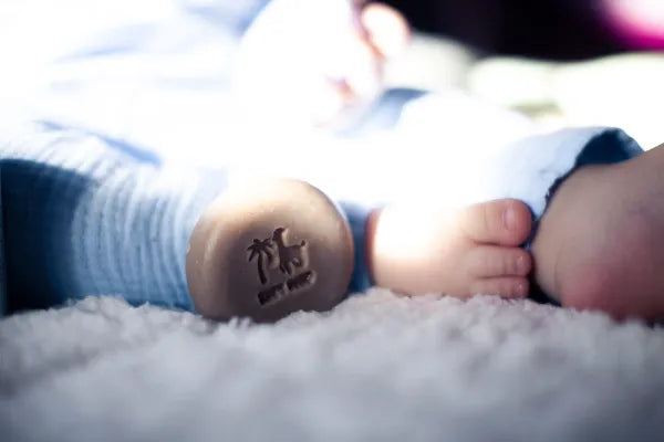 Organic Baby Soap Bar with Coconut Milk and Greek Yogurt
