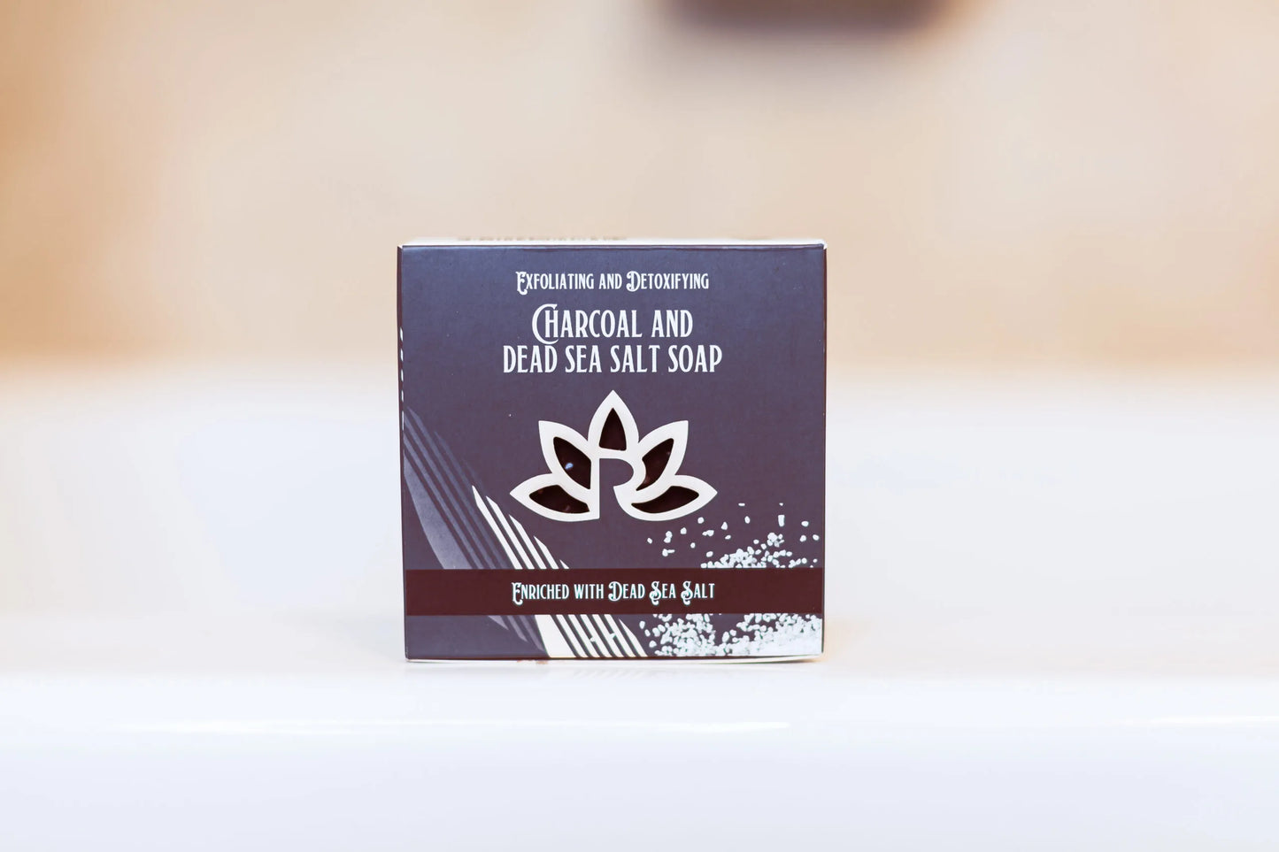 Black Charcoal Dead Sea Salt Soap