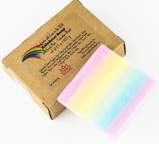 Rainbow Soap Bar Fresh Mint & Cucumber (3.5 oz)