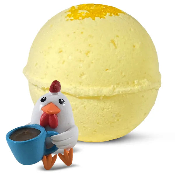 Rooster Toy Bath Bomb for Kids with Surprise Inside
