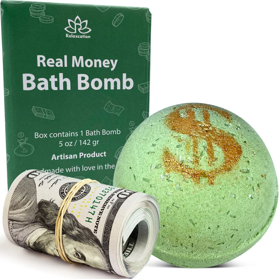 ACAI Berries and Satin Bath Bomb with Money Surprise - Prize up to $100