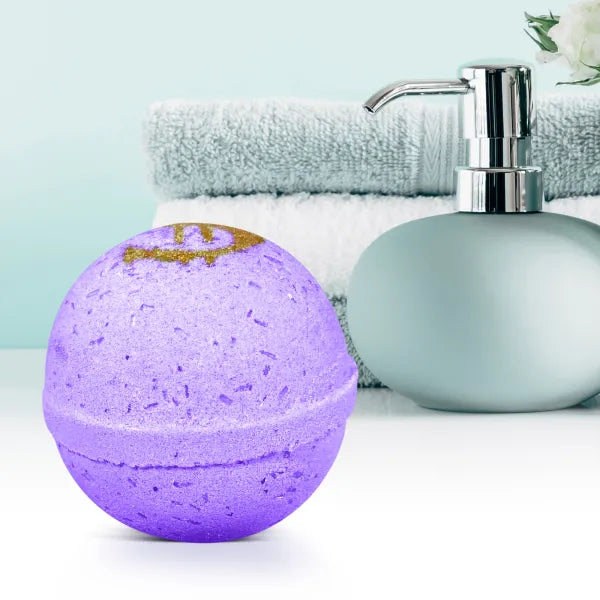 Lavender Bath Bomb with Money Surprise - Prize up to $100