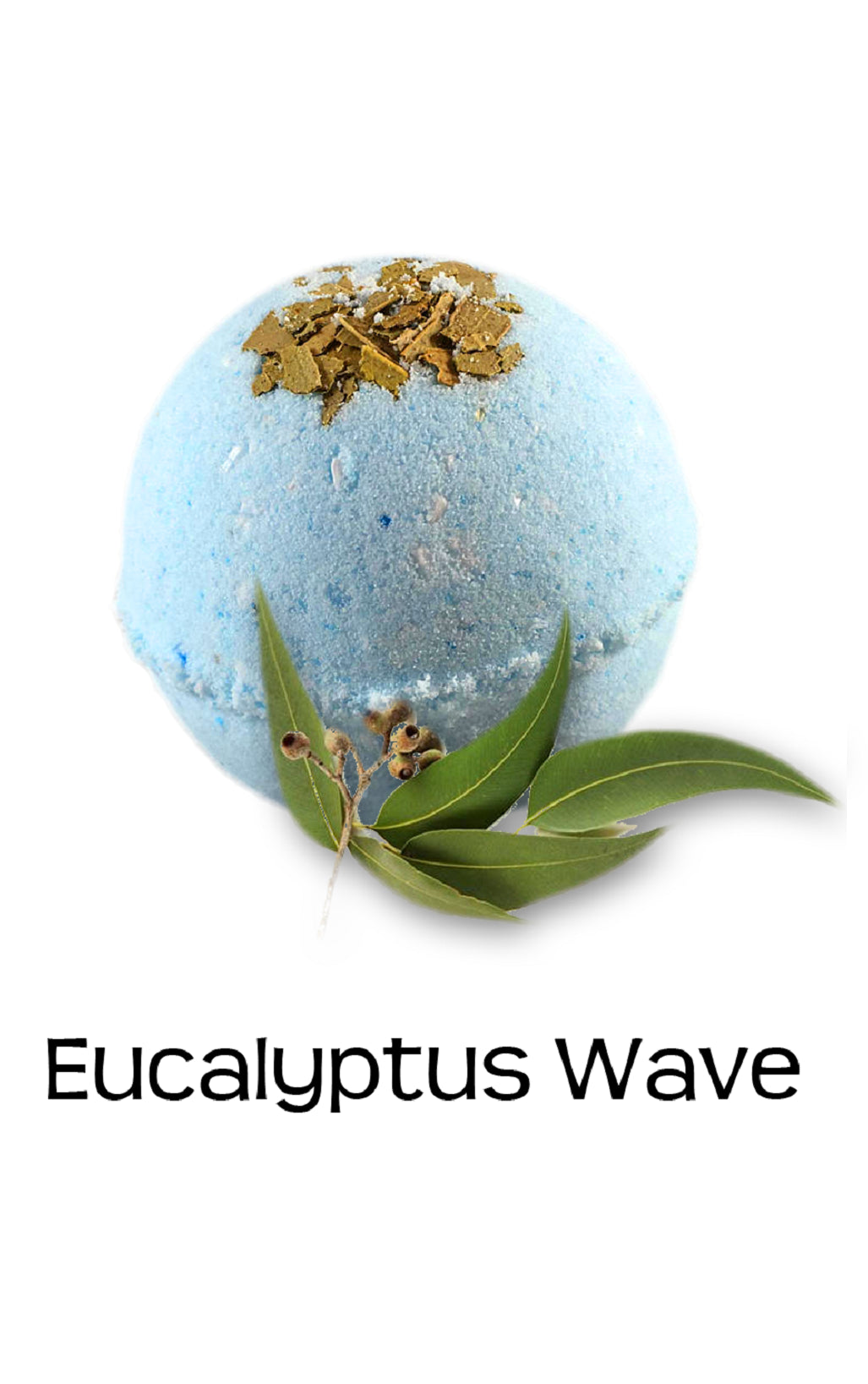 "Eucalyptus" Organic Bath Bomb in kraft box - 5 oz