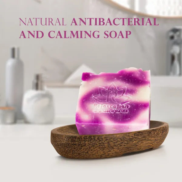 French LAVENDER SHEA BUTTER All-Natural Soap Bar