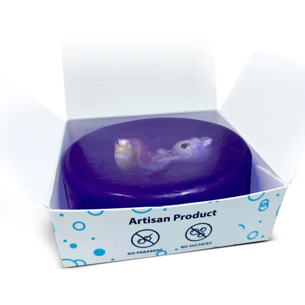 Sweet Berries Soap Bar for Kids With MERMAID Toy Inside