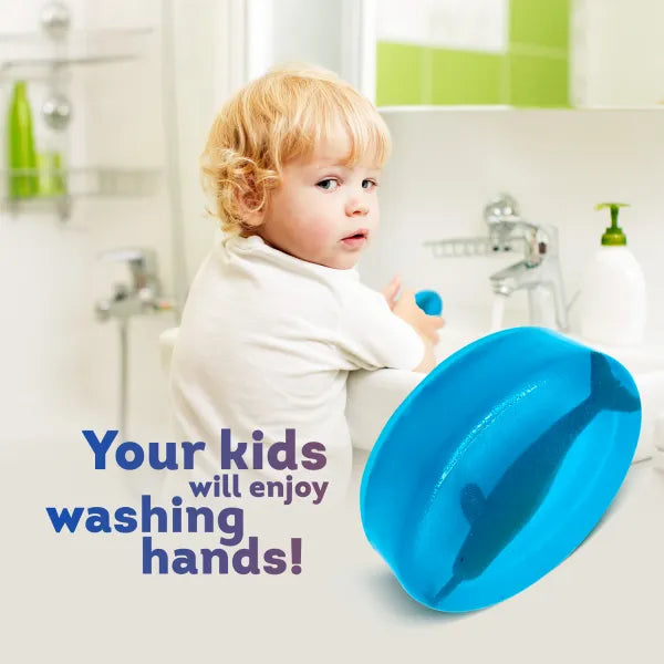 Baby Shark Soap Bar For Kids With SEA ANIMAL Toy Inside