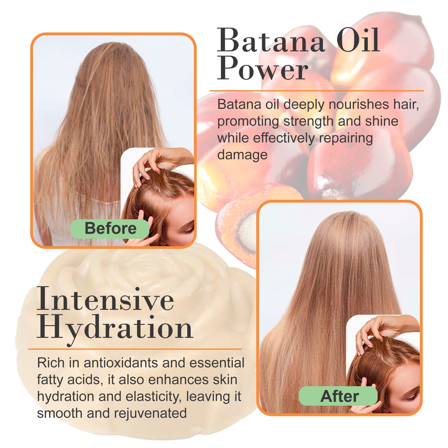 BATANA OIL for HAIR GROWTH Conditioner Bar