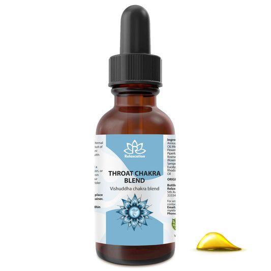 Throat Chakra Essential Oil Blend – Vishuddha