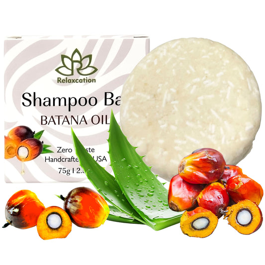 BATANA OIL for HAIR GROWTH Shampoo Bar | PURE RAW HONDURAS BATANA OIL