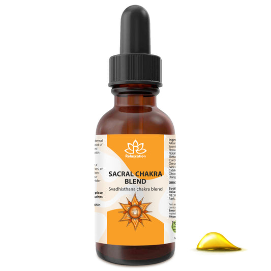 Sacral Chakra Essential Oil Blend – Svadhisthana