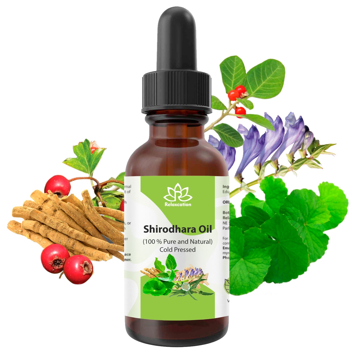 Shirodhara Ayurvedic Organic Oil – Shirodhara Massage Oil Relaxing Body Oil