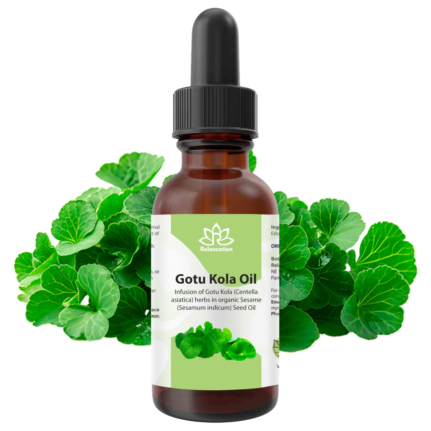 Gotu Kola (Centella) Pure Natural Carrier Oil